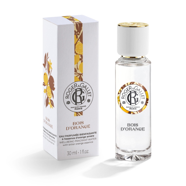 ROGER&GALLET COFRE BOIS D`ORANGE AGUA PERFUMADA BIENESTAR (30ML) + JABON PERFUMADO BOIS D`ORANGE PASTILLA (100G) REGALO!