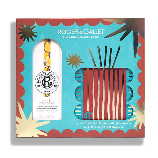 ROGER&GALLET COFRE BOIS D´ORANGE EAU PARFUMÉ (100ML) + DIFUSOR MIKADO AROMA BOIS D´ORANGE REGALO!
