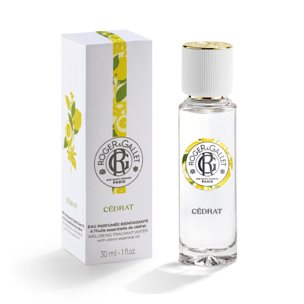 ROGER&GALLET COFRE CEDRAT AGUA FRESCA PERFUMADA BIENESTAR (30ML) + JABÓN PASTILLA CEDRAT (100G)