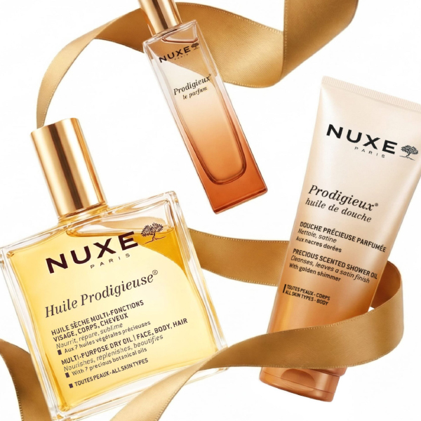 NUXE COFRE COLECCION PRODIGIEUX LE PARFUM (15ML) +ACEITE DUCHA (100ML) + ACEITE PRODIGIEUSE (100ML)