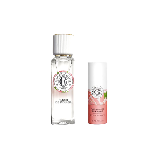 ROGER&GALLET COFRE XMAS FLEUR DE FIGUIER (30ML) + PERFUME SOLIDO FLEUR DE FIGUIER (5G)