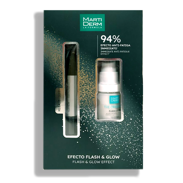 MARTIDERM COFRE FLASH SERUM ACCIÓN INMEDIATA (15ML) + LIP BALM (4,5G) REGALO!