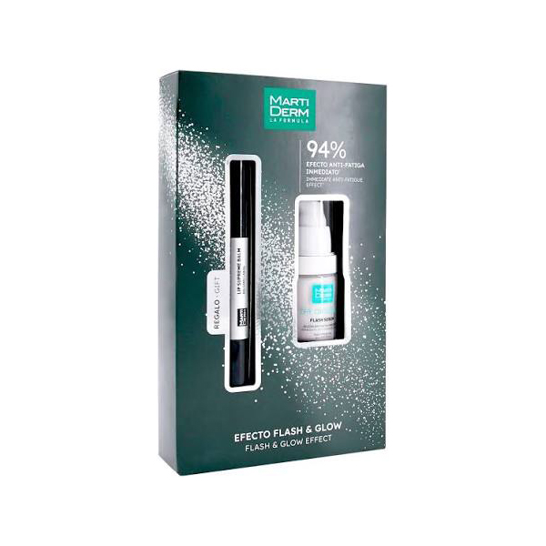 MARTIDERM COFRE FLASH SERUM ACCIÓN INMEDIATA (15ML) + LIP BALM (4,5G) REGALO!