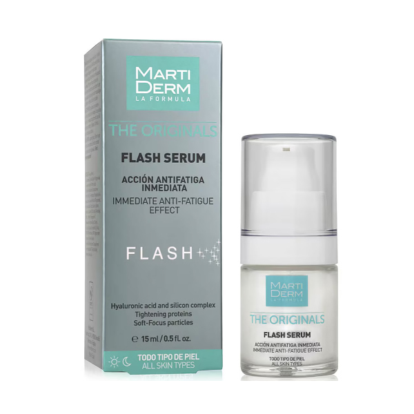 MARTIDERM COFRE FLASH SERUM ACCIÓN INMEDIATA (15ML) + LIP BALM (4,5G) REGALO!