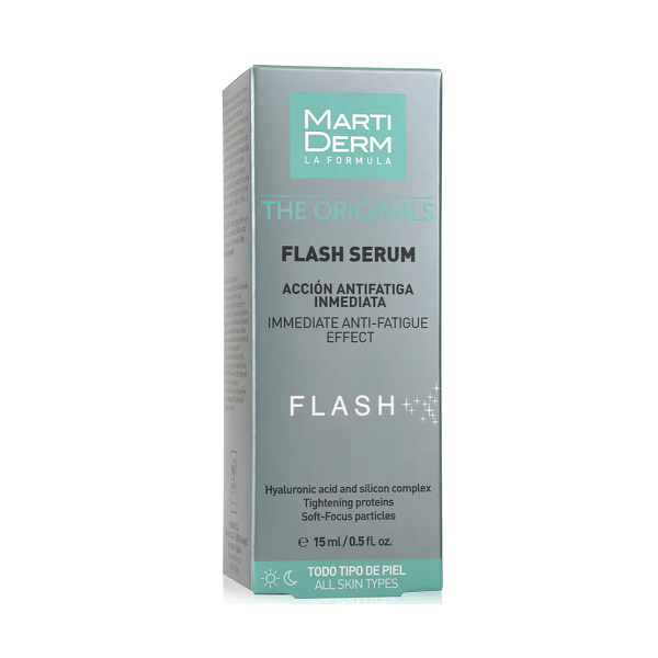 MARTIDERM COFRE FLASH SERUM ACCIÓN INMEDIATA (15ML) + LIP BALM (4,5G) REGALO!