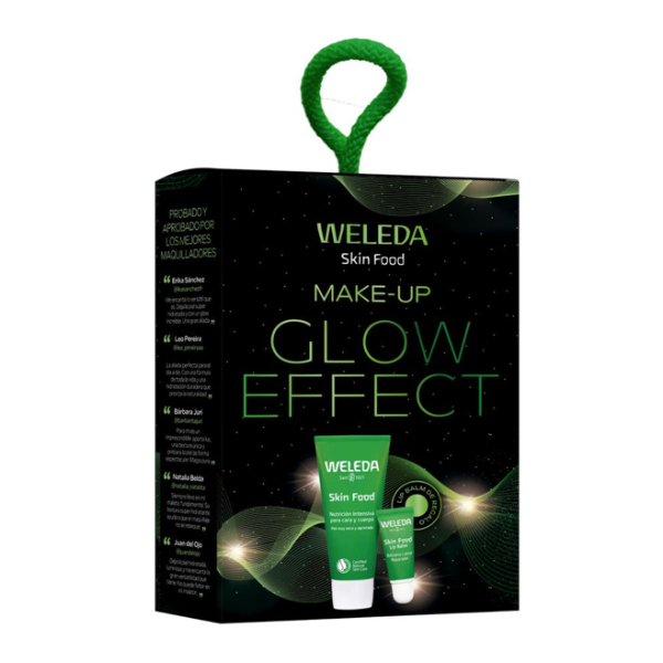 WELEDA COFRE GLOW SKIN FOOD ORIGINAL (75ML) + LIP LABIAL REGALO!