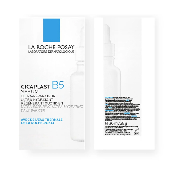 LA ROCHE POSAY COFRE HIDRATANTE REPARADOR CICAPLAST B5 SÉRUM (30ML) + HYALU B5 SERUM OJOS (5ML) + TOLERIANE AGUA MICELAR (50ML) REGALO!