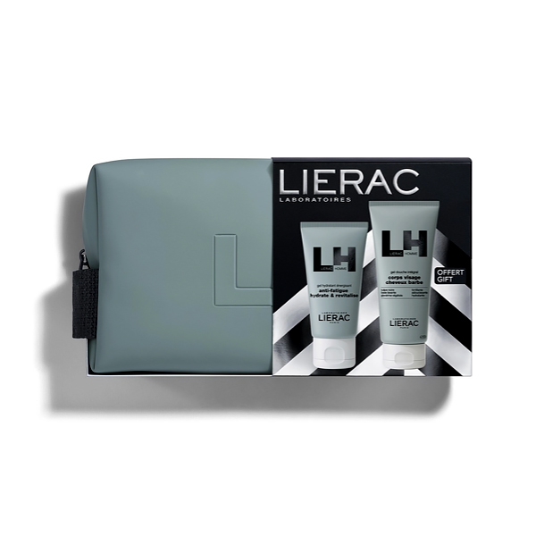 LIERAC COFRE HOMME BÁLSAMO DE AFEITADO AFTERSHAVE (75ML)+ ESPUMA AFEITADO (150ML) + NECESER REGALO!