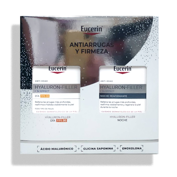 EUCERIN COFRE HYALURON FILLER 3 X EFFECT CREMA DE DIA (50ML)+ CREMA DE NOCHE (50ML)