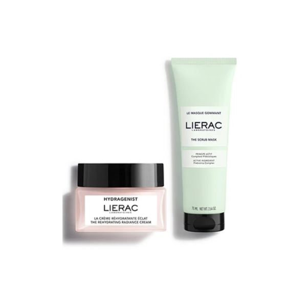 LIERAC COFRE HYDRAGENIST CREMA RADIANCE (50ML) +SCRUB MASK MASCARILLA (75ML)