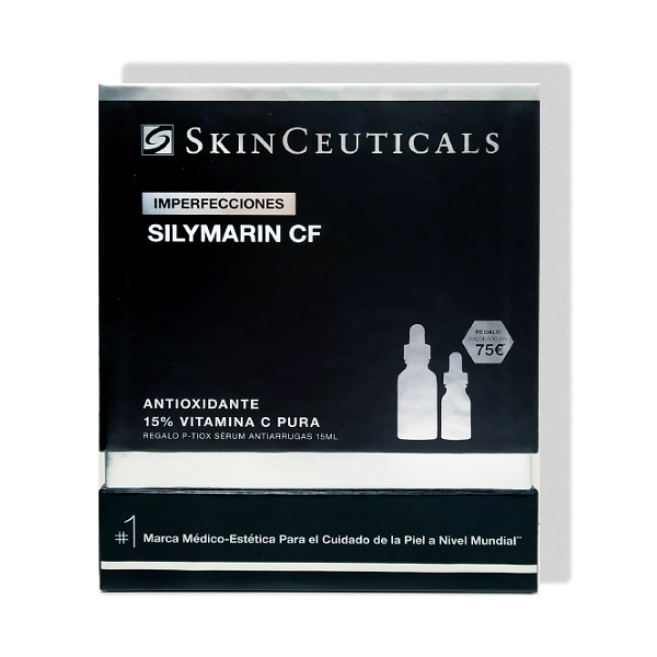 SKINCEUTICALS COFRE IMPERFECCIONES SILYMARIN CF SÉRUM (30ML) + P-TIOX SERUM (15ML) REGALO!