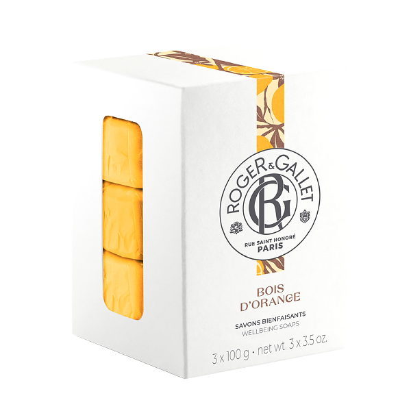 ROGER&GALLET BOIS D´ORANGE COFRE JABONES   (3 JABONES X 100G)