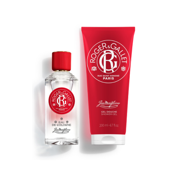ROGER&GALLET COFRE JEAN MARIE FARINA COLONIA (100ML) + GEL DE DUCHA (200ML)