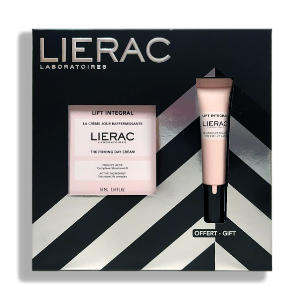 LIERAC COFRE LIFT INTEGRAL CREMA DE DÍA REAFIRMANTE (50ML) + CONTORNO OJOS LIFT (15ML) REGALO!