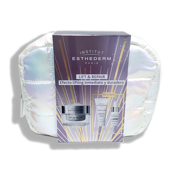 ESTHEDERM COFRE LIFT & REPAIR CREMA ABSOLUTA (50ML) + OSMOCLEAN LIMPIADOR (10ML) + AGE PROTEON SERUM (15ML )+ NECESER REGALO!
