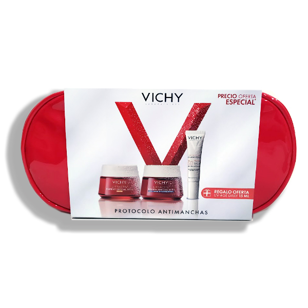 VICHY COFRE LIFTACTIV PIGMENT SPECIALIST B3 DIA (50ML) +  LIFTACTIV PIGMENT NOCHE (50ML) + UV AGE DAILY (15ML)