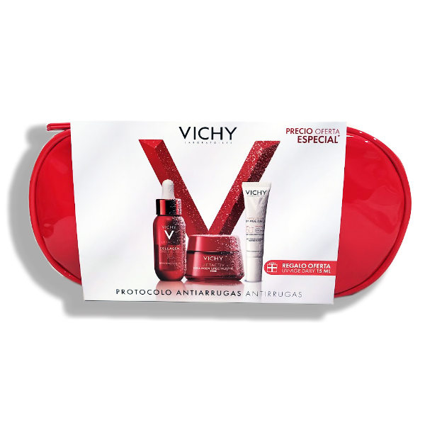 VICHY COFRE LIFTACTIV SERUM SPECIALIST 16 (30ML) + COLLAGEN SPECIALIST CREMA (50ML) +UV AGE DAILY SPF50 (15ML) REGALO!