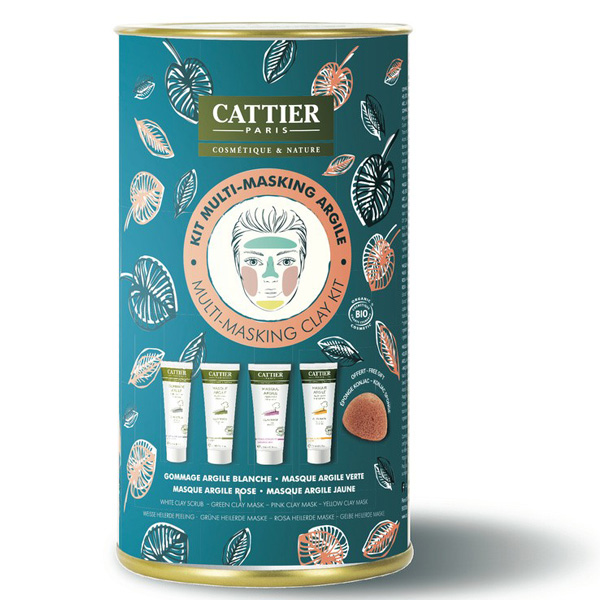CATTIER COFRE MULTI-MASKING ARCILLA (4 MASCARILLAS X 30ML)
