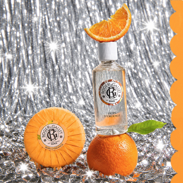 ROGER&GALLET COFRE NAVIDAD BOIS D`ORANGE AGUA PERFUMADA BIENESTAR (30ML) + JABÓN PASTILLA (100G)