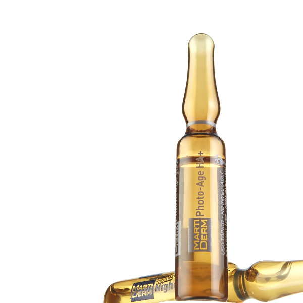 MARTIDERM COFRE PHOTO AGE HA PLUS AMPOLLAS (30 UNIDADES) +EYE CORRECT DIA (10ML) + EYE CORRECT NOCHE (10ML)