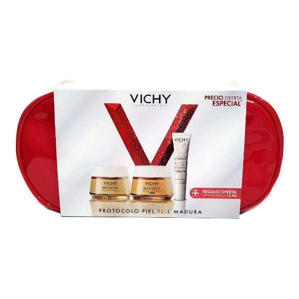 VICHY COFRE PIEL MADURA NEOVADIOL CREMA DIA (50ML) +CREMA NOCHE (50ML) +UV-AGE DAILY (15ML) REGALO!