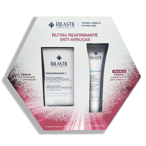 RILASTIL COFRE PROGRESSION SERUM (30ML) + CREMA PROGRESSION HIDRATANTE (15ML) REGALO!