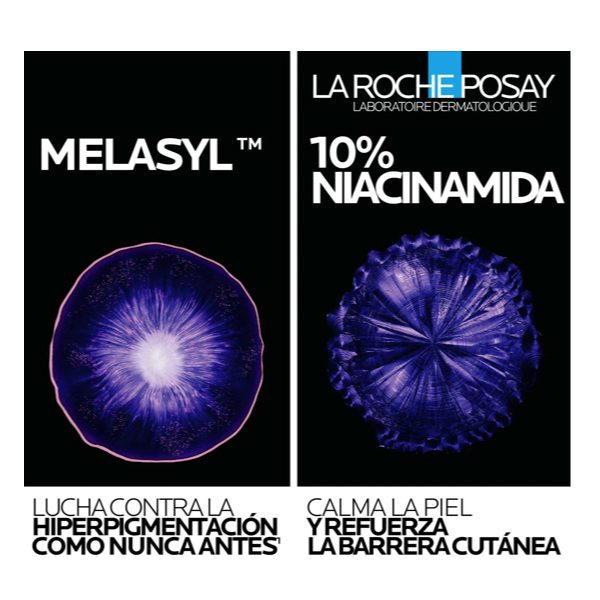 LA ROCHE POSAY COFRE PROTOCOLO ANTIMANCHAS MELA B3 SÉRUM (30ML) + SERUM HYALU B5OJOS (5ML) + SERUM HYALU B5 (10ML)