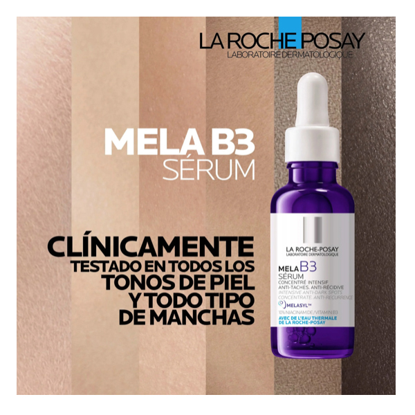 LA ROCHE POSAY COFRE PROTOCOLO ANTIMANCHAS MELA B3 SÉRUM (30ML) + SERUM HYALU B5OJOS (5ML) + SERUM HYALU B5 (10ML)