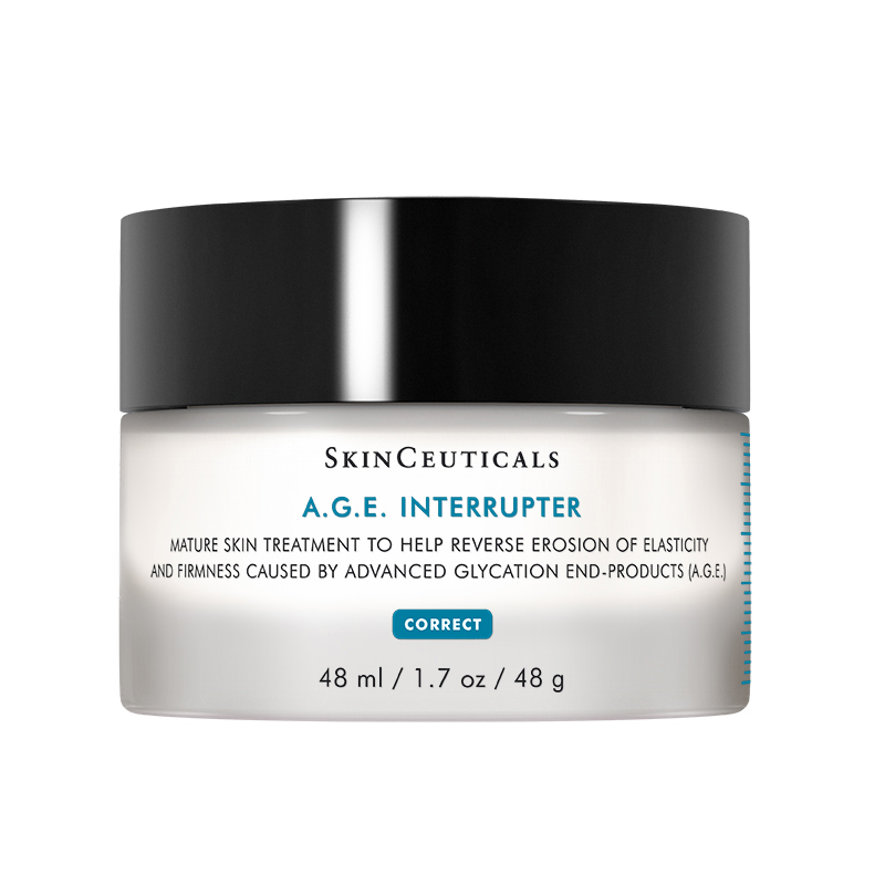 SKINCEUTICALS COFRE PROTOCOLO FIRMEZA A.G.E. INTERRUPTER ADVANCED (48ML) + PEPTIDOS MODULADORES P-TIOX (15ML) REGALO!