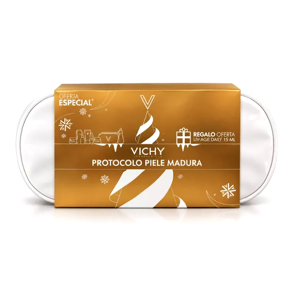 VICHY COFRE PROTOCOLO NEOVADIOL 5 BI-SERUM (30ML) + POST MENO CREMA DIA (50ML)+ UV-AGE FLUIDO SPF50 (15ML) + NECESER DE REGALO!