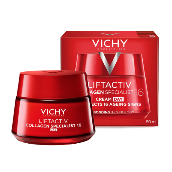 VICHY COFRE PROTOCOLO SERUM COLLAGEN (30ML) + COLLAGEN CREMA DIA (50ML) +UV AGE DAILY SPF50 (15ML) REGALO!