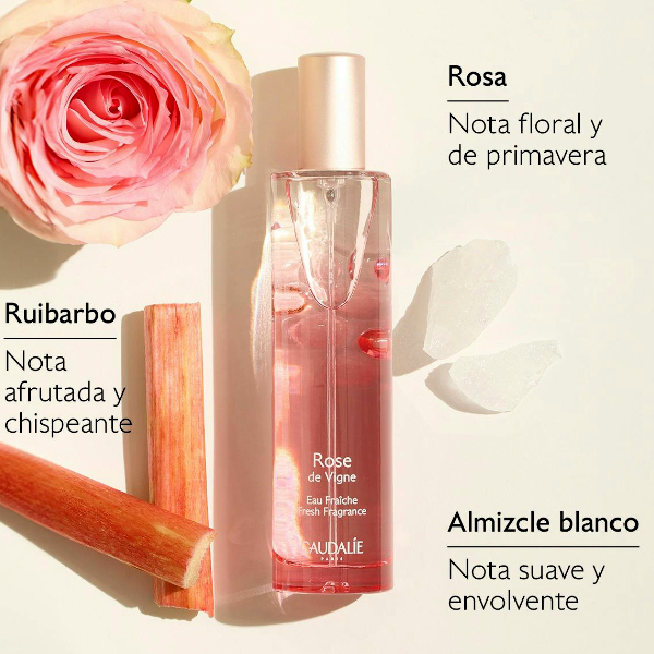 CAUDALIE COFRE ROSE DE VIGNE AGUA FRESCA (50ML) + GEL DE DUCHA ROSE DE VIGNE (50ML) 