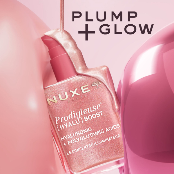 NUXE COFRE RUTINA BELLEZA GLOW PRODIGIEUX [HYALU] BOOST + CONCENTRADO ILUMINADOR (30ML) + GEL-CREMA (15ML) +CONTORNO OJOS (8,5G)
