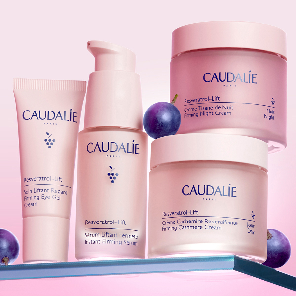 CAUDALIE COFRE SOLUCIÓN FIRMEZA RESVERASTROL-LIFT CREMA DE DIA (50ML)+CREMA TISANA NOCHE (15ML )+ CONTORNO OJOS LIFTING (5ML) DE REGALO!