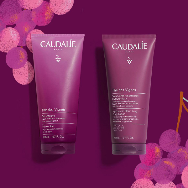 CAUDALIE COFRE THE DES VIGNES GEL (200ML) + CREMA THE DES VIGNES (200ML)