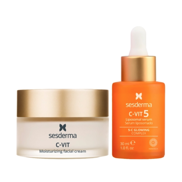 SESDERMA COFRE THE POWER OF 5 C-VIT 5 LIPOSOMAL SERUM (30ML) + SESDERMA C-VIT 5 CREMA (50ML)