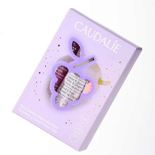 CAUDALIE COFRE TRIO DE CREMA Manos & Uñas (3 UNIDADES X 30ML)