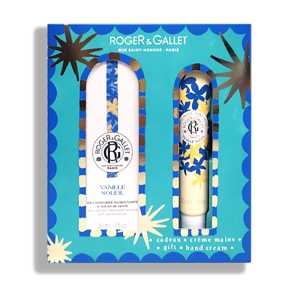 ROGER&GALLET COFRE VANILLE SOLEIL AGUA FRESCA PERFUMADA (30ML) + CREMA DE MANOS VANILLE SOLEIL (30ML) REGALO!