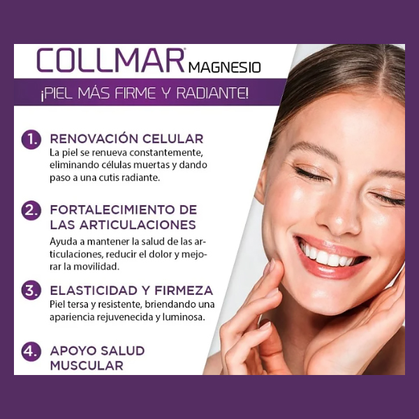 DRASANVI COLLMAR COLÁGENO MARINO MAGNESIO (180 CÁPSULAS)			