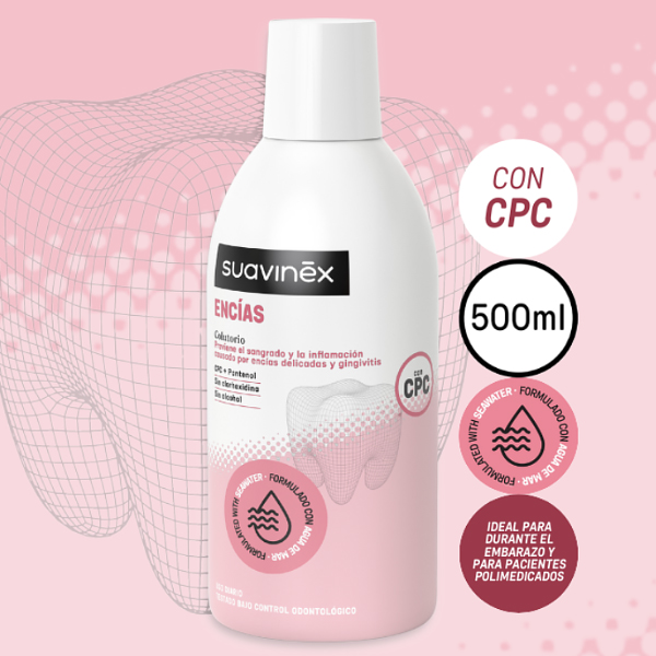 SUAVINEX COLUTORIO ENCÍAS ADULTOS CPC (500ML)
