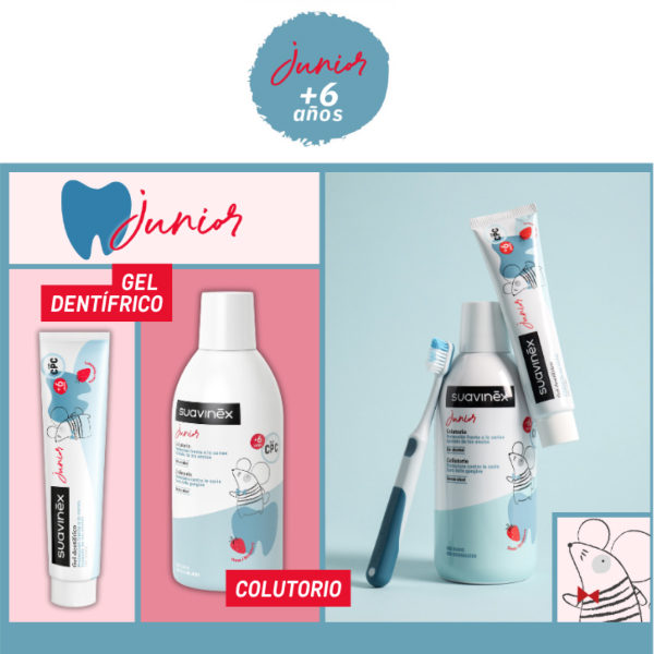 SUAVINEX COLUTORIO JUNIOR +6 AÑOS (500ML)	