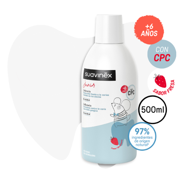 SUAVINEX COLUTORIO JUNIOR +6 AÑOS (500ML)	