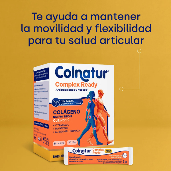 COLNATUR COMPLEX READY SABOR LIMÓN (30 STICKS)