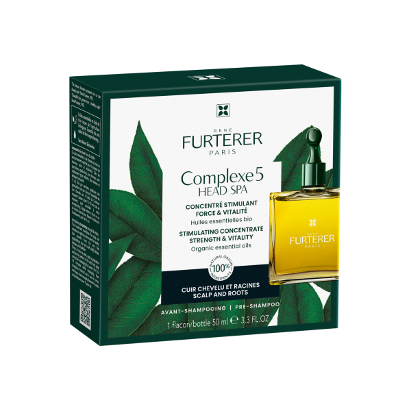 RENÉ FURTERER COMPLEXE 5 CONCENTRADO ESTIMULANTE FUERZA & VITALIDAD  (50ml)