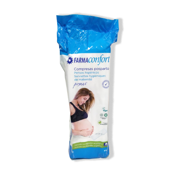 FARMACONFORT COMPRESAS POST-PARTO (10 UNIDADES)   