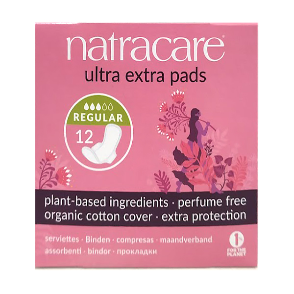 NATRACARE COMPRESAS ULTRA EXTRA CON ALAS (12 COMPRESAS)