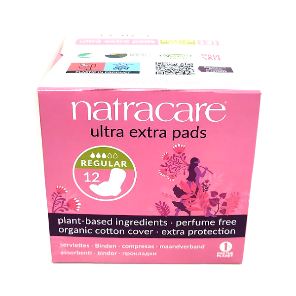 NATRACARE COMPRESAS ULTRA EXTRA CON ALAS (12 COMPRESAS)