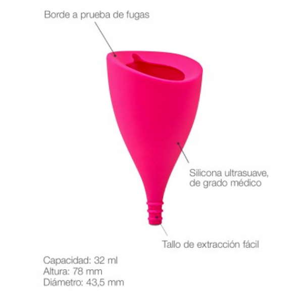 INTIMINA COPA MENSTRUAL LILY CUP (Tamaño B) 