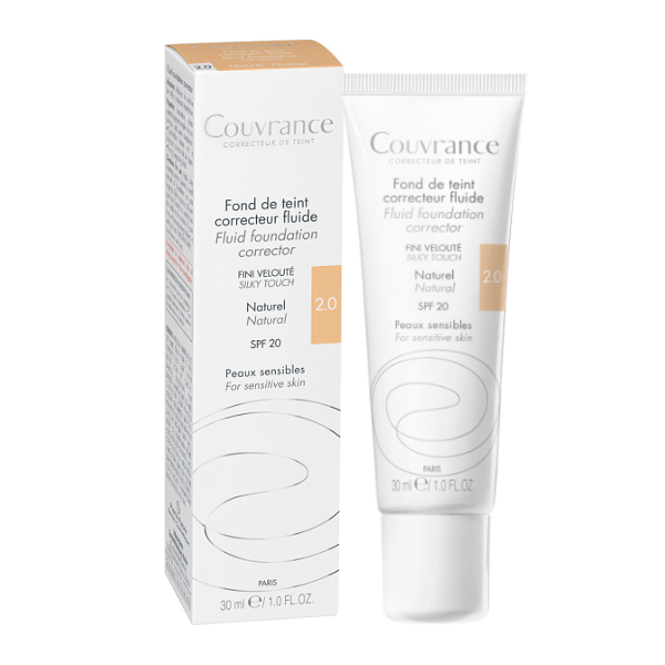 AVÈNE COUVRANCE BASE MAQUILLAJE FLUIDA NATURAL (30ML)