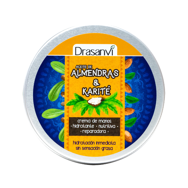 DRASANVI CREMA DE MANOS ACEITE DE ALMENDRAS Y KARITE (75ML)